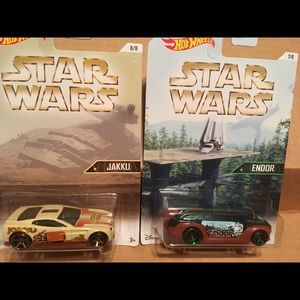 Hot Wheels 8/8 Star Wars collection